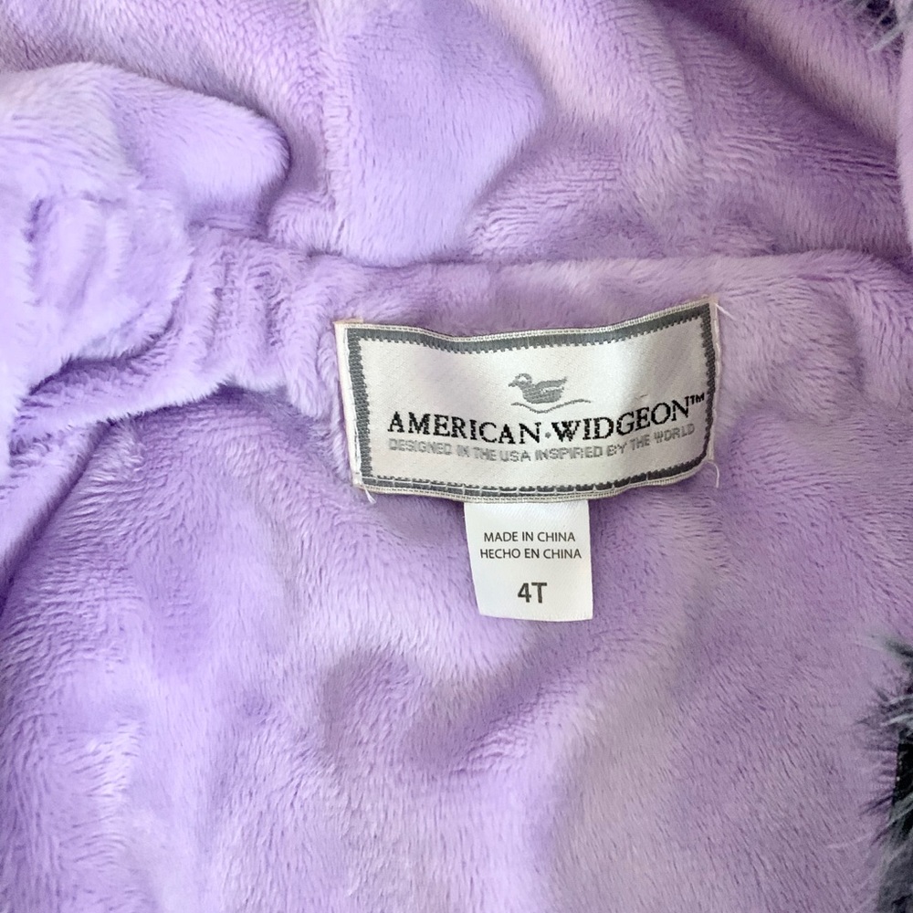 American Widgeon Faux Fur Coat - Picture 2 of 2